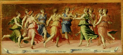 Dance of Apollo with the Nine Muses by Baldassarre Peruzzi